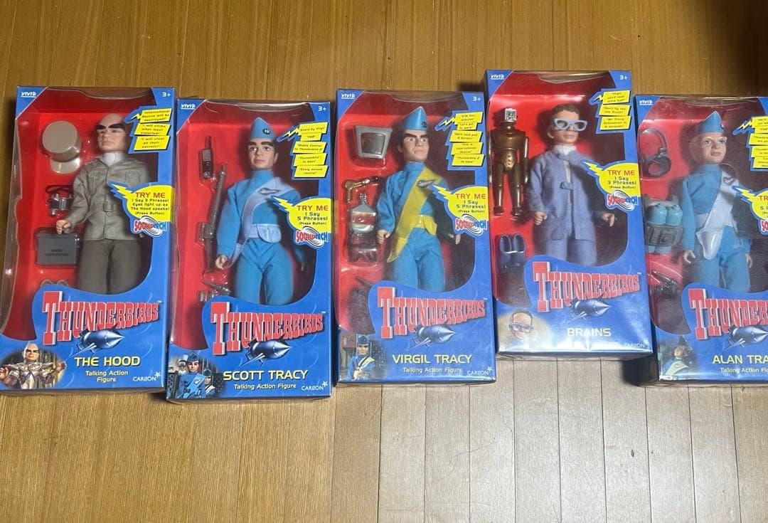 THUNDERBIRDS トーキングアクションフィギュアセット