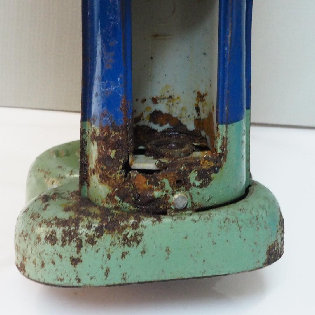 ブルマァク【仮面ライダー電動歩行 錆有 電池蓋リメイク動作不良】ブリキ製 TIN