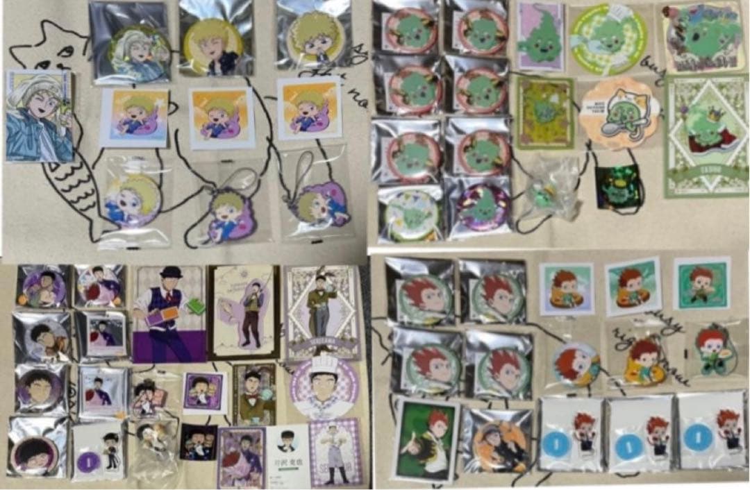 モブサイコ100III グッズまとめ売り エクボ テル 芹沢 ショウ