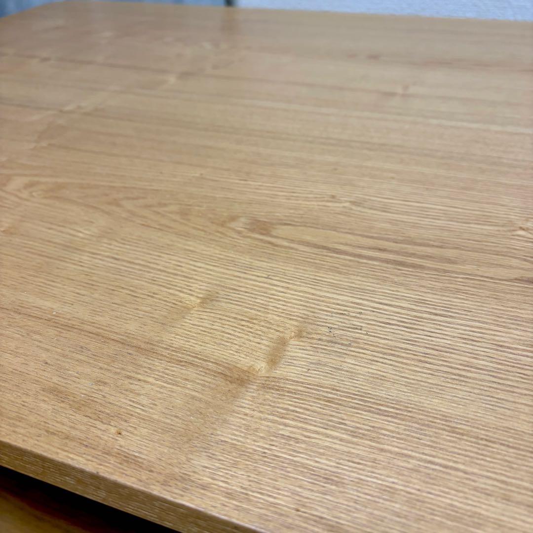 【最終値下げ】 ロウヤ 無段階で使いやすい◎ 昇降式テーブル 約120×70