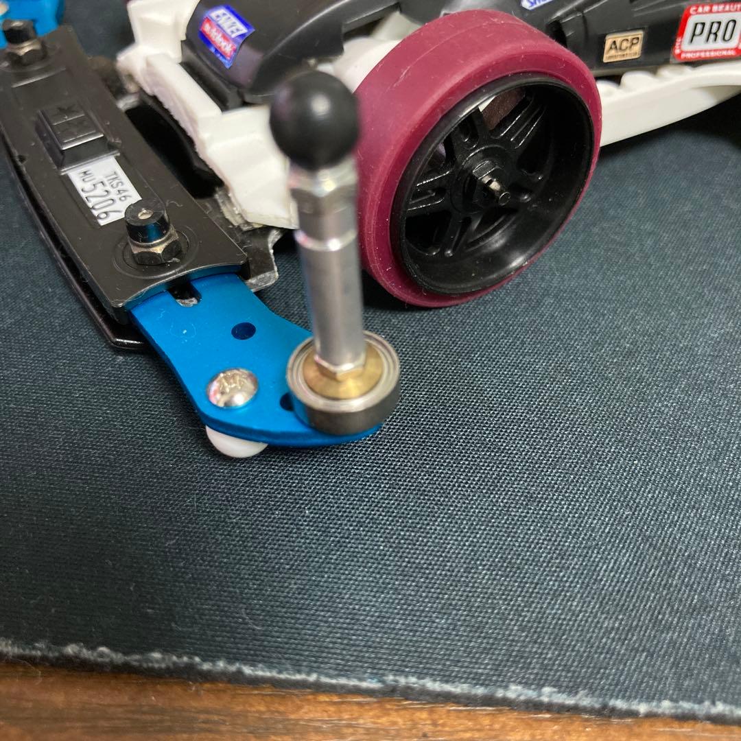 ミニ四駆 ブラックグラスホッパー2 MAシャーシ カーボンパーツ 脱脂済