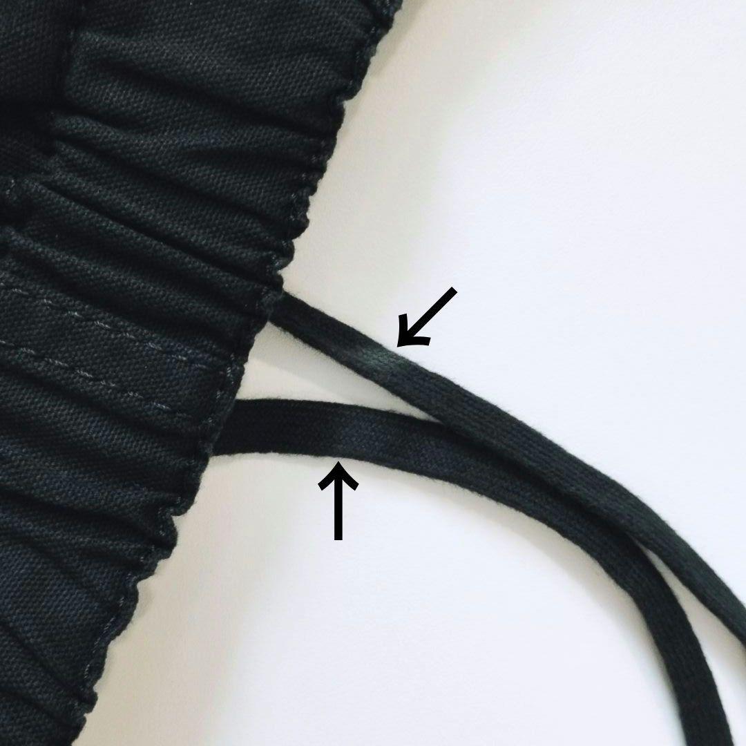 BLACK COMME des GARÇONS✨️サルエル イージーパンツ