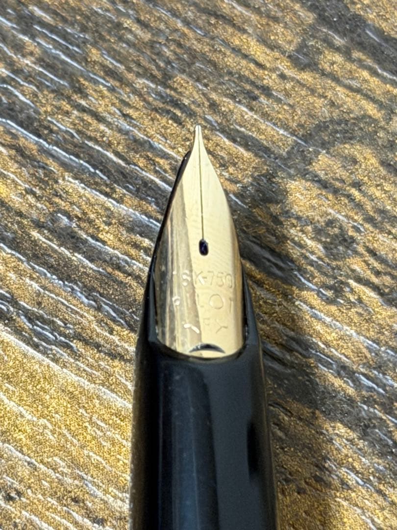 新品未使用　1973年製　パイロット　エリート　18金　ゴールド　細字