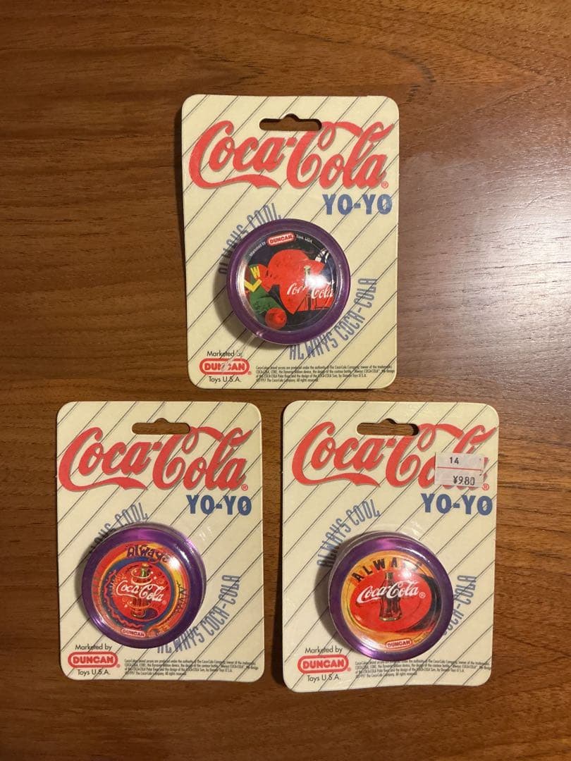 ダンカン コカコーラ ヨーヨー 3個セット - メルカリ