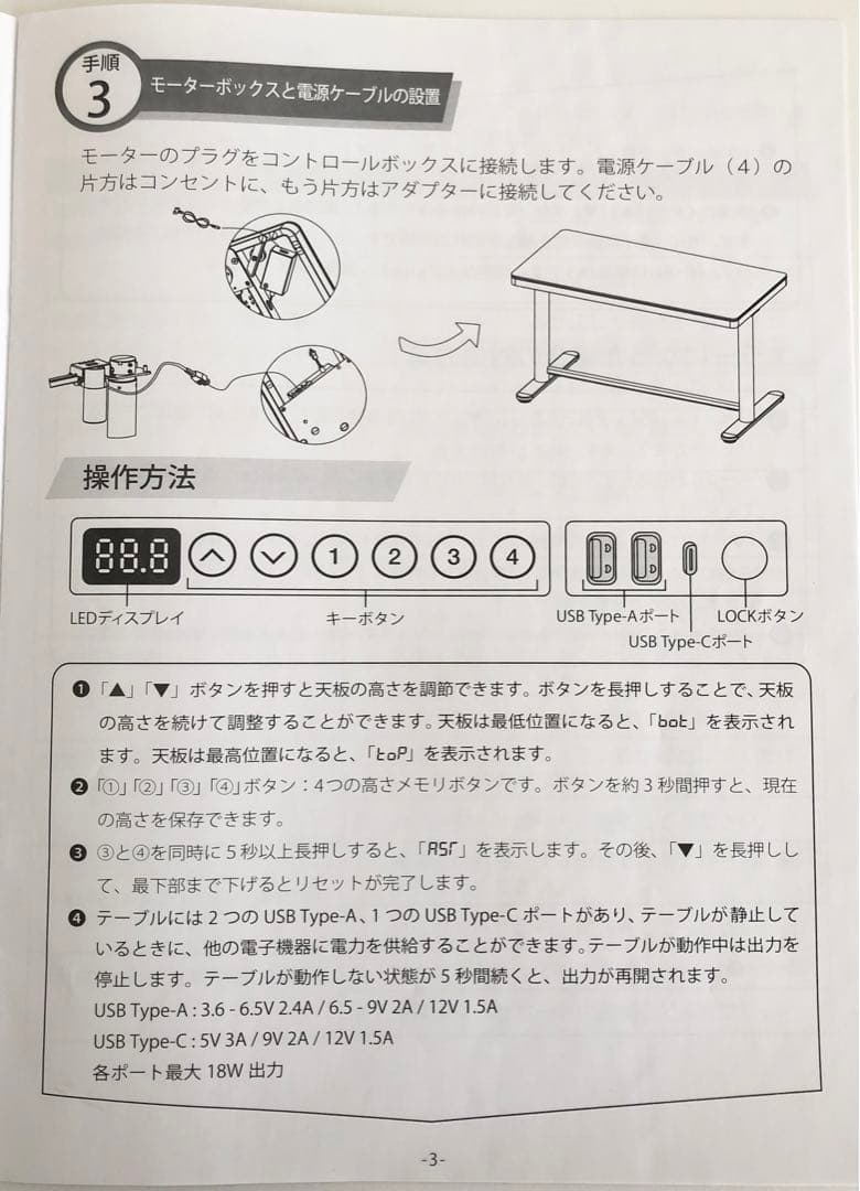 【新品】PYKES PEAK電動昇降スタンディンデスクS-200