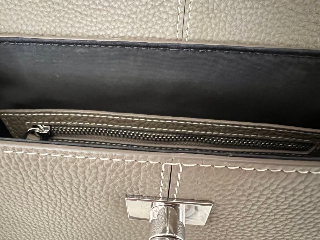 柿ピー様♡CAFUNE ブラウンレザー ショルダーバッグ