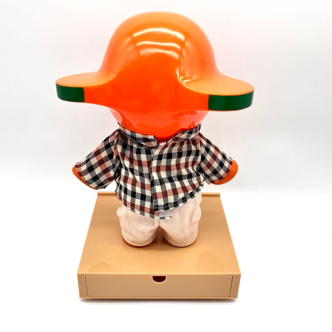 サトちゃん 店頭用ディスプレイ 人形 チェック シャツ