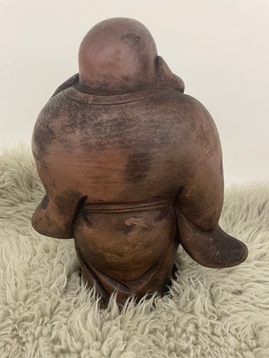 アンティーク品・古美術品 古備前 置物 七福神 布袋 アンティーク品