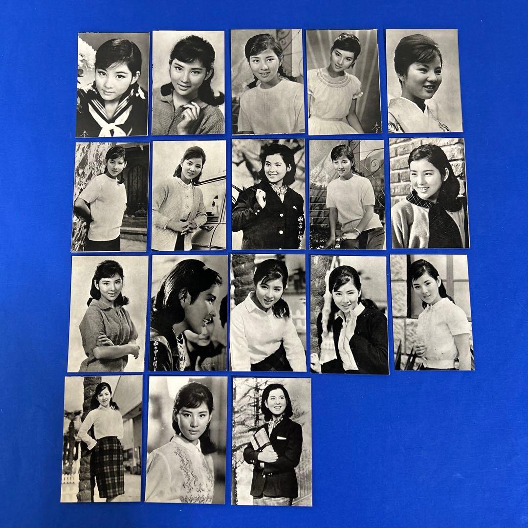 【昭和レトロ】吉永小百合　ブロマイド　18枚