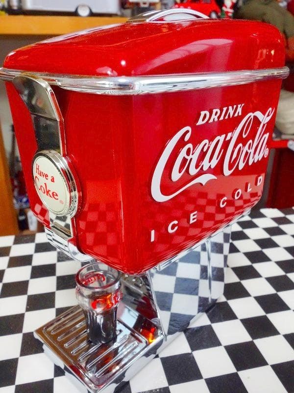 爆レア☆絶版☆コカコーラ ディスペンサー ファウンテン型 ポップな