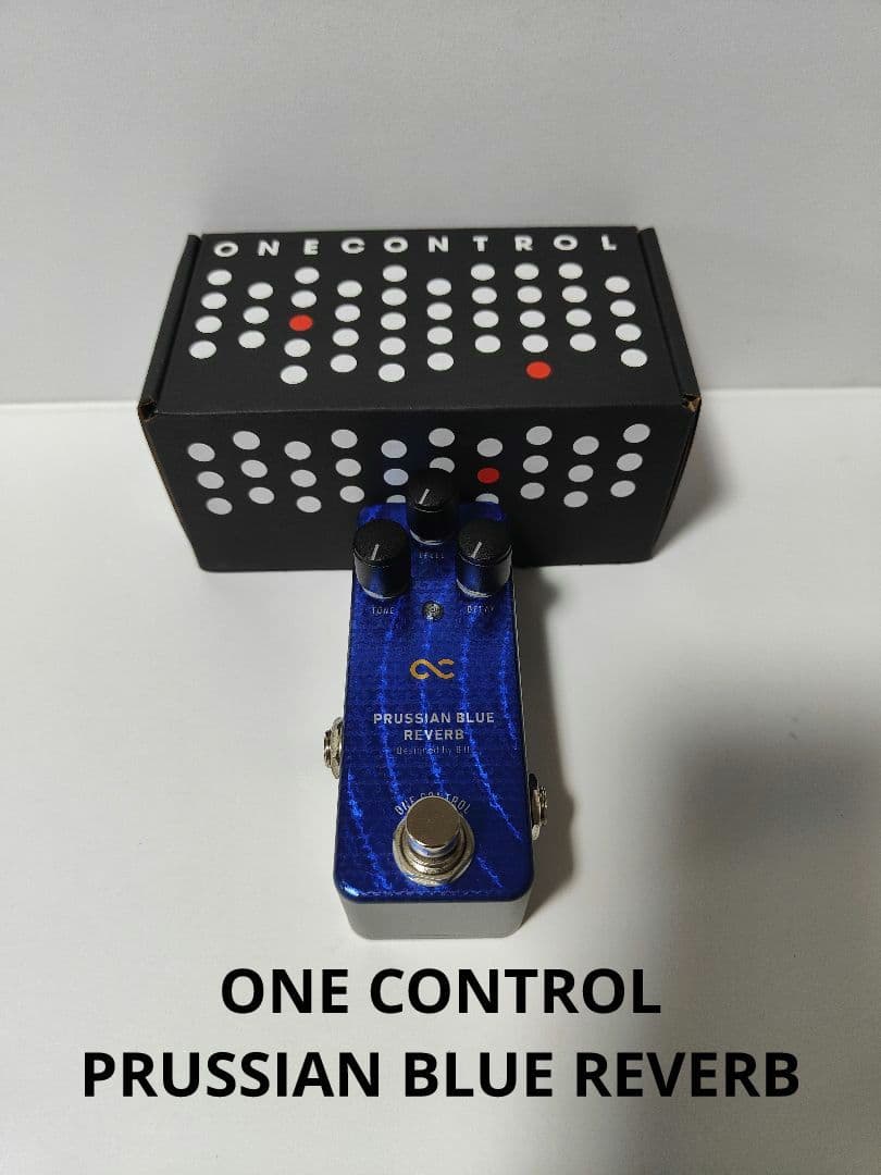 ONE CONTROL PRUSSIAN BLUE REVERB(オマケ有り) PRUSSIAN BLUE REVERB (OC-PBRn) – One Control USA