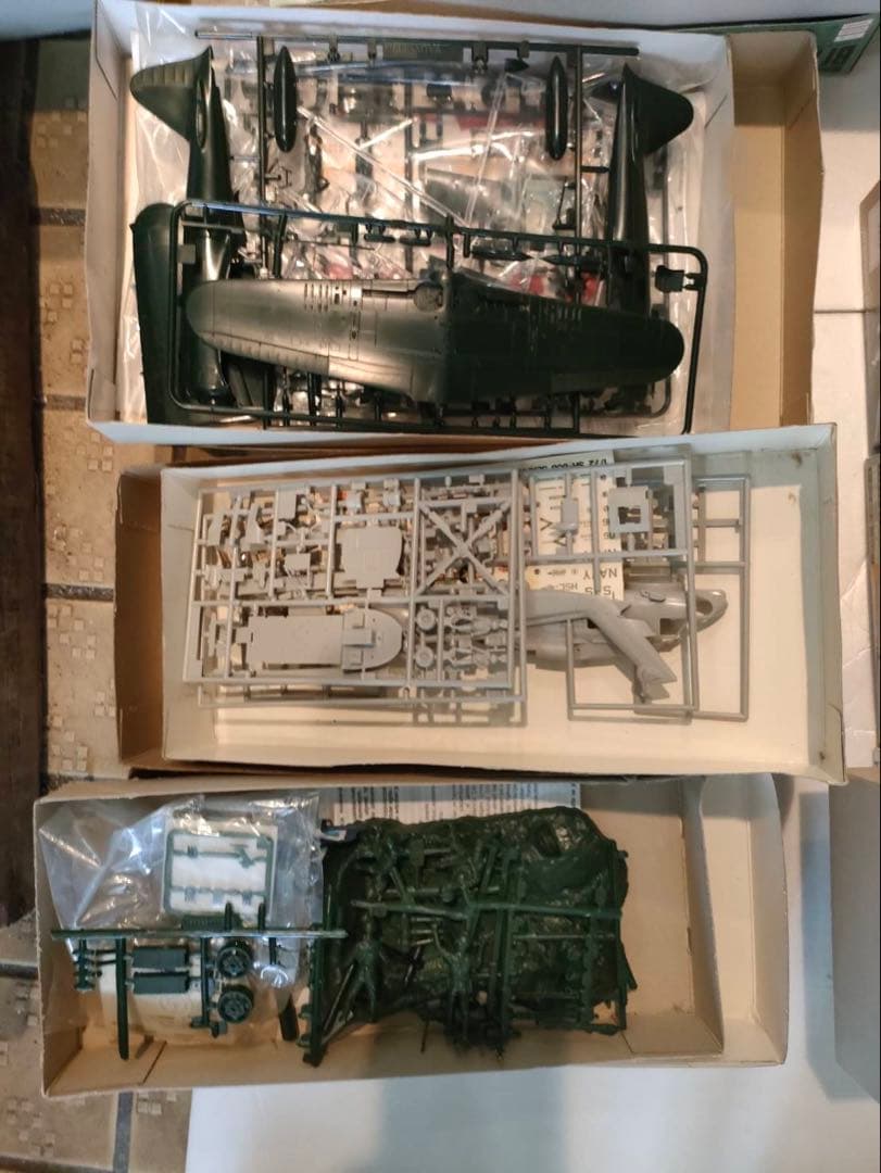 飛行機 プラモデル 全11品 昭和レトロ