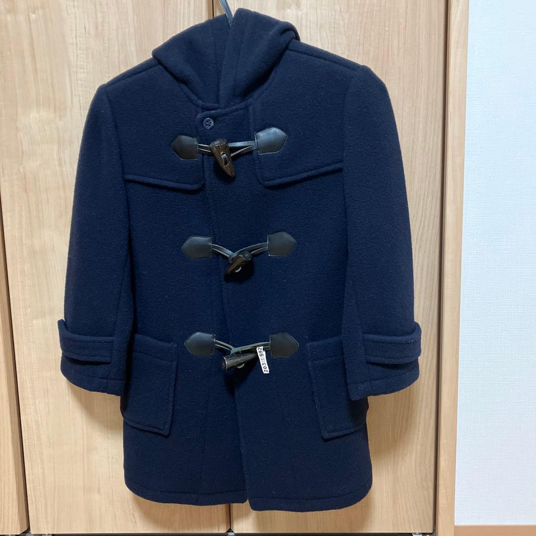 ファミリア ダッフルコート濃紺120