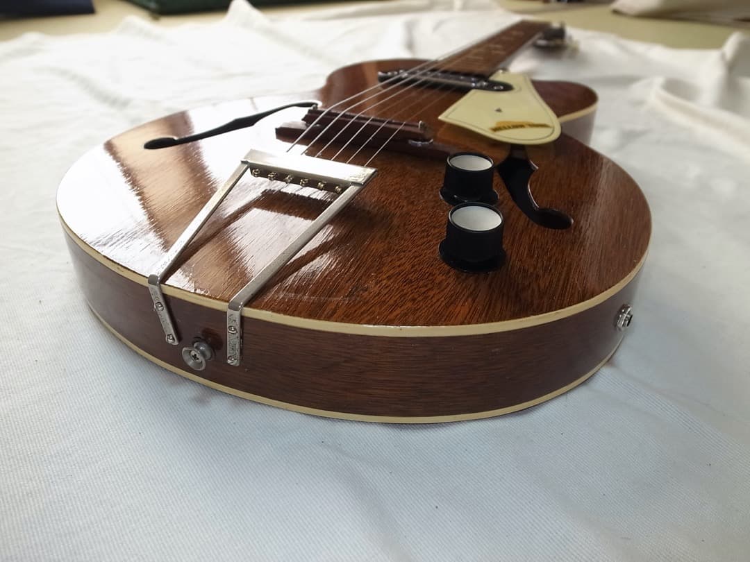 ち*ぃ様 レア 昭和の日本製 Mellowtone 薄胴 フルアコ フルレストア