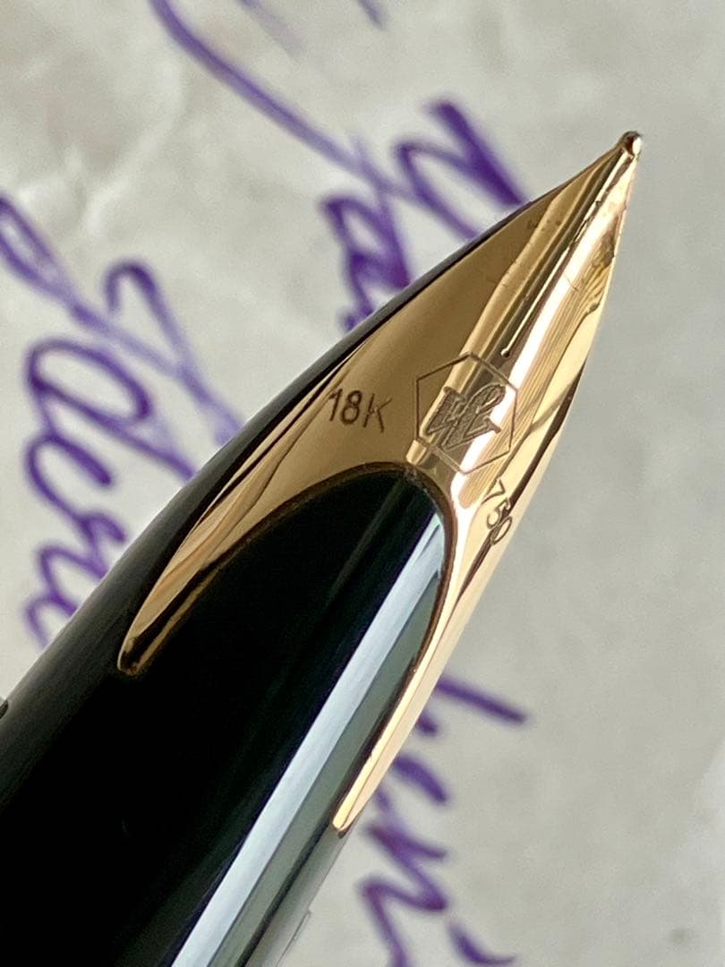 にゃー様 Waterman ウォーターマン 万年筆 カレン デラックス 18k