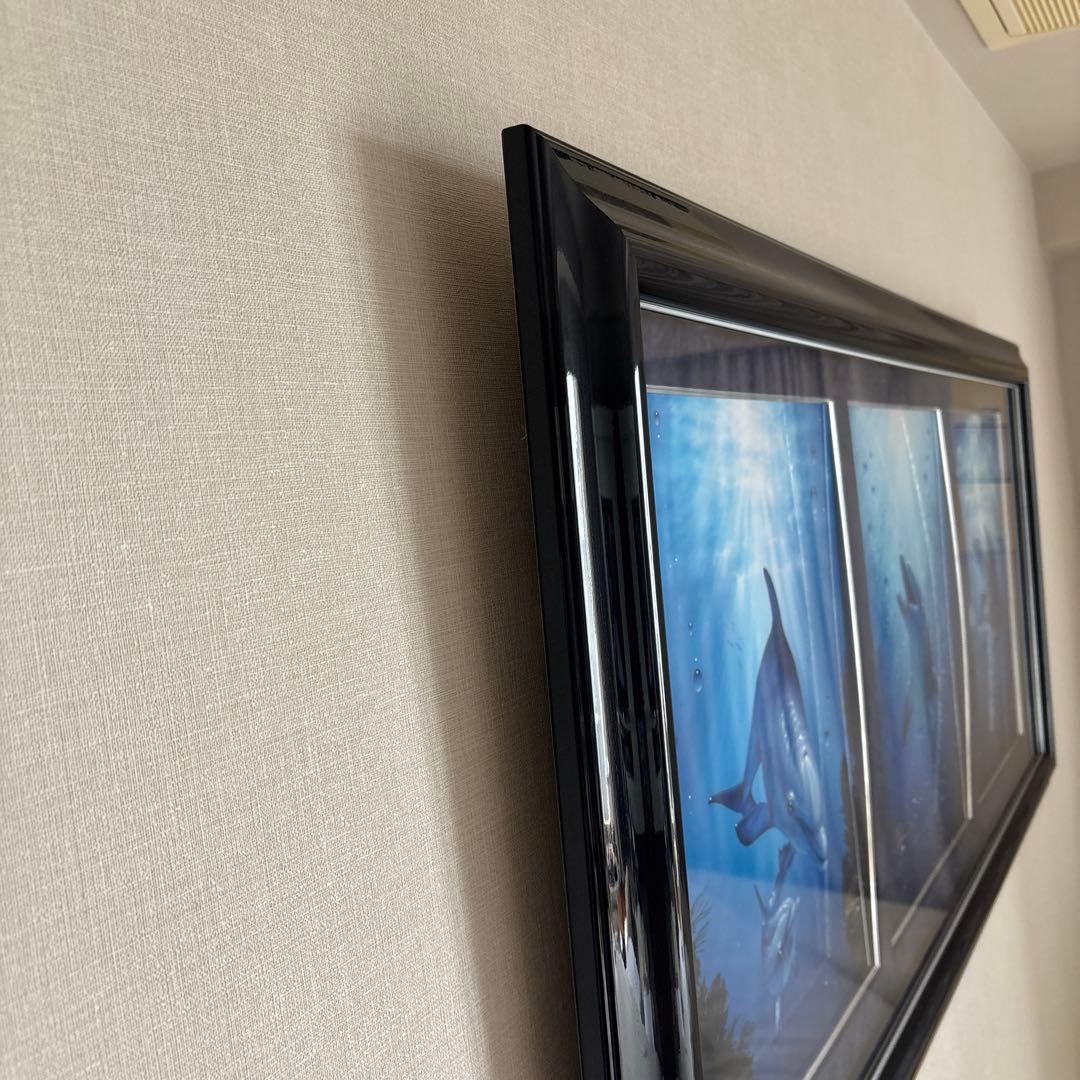 ラッセン　ドルフィン・ラブ・スウィート　絵画　アート