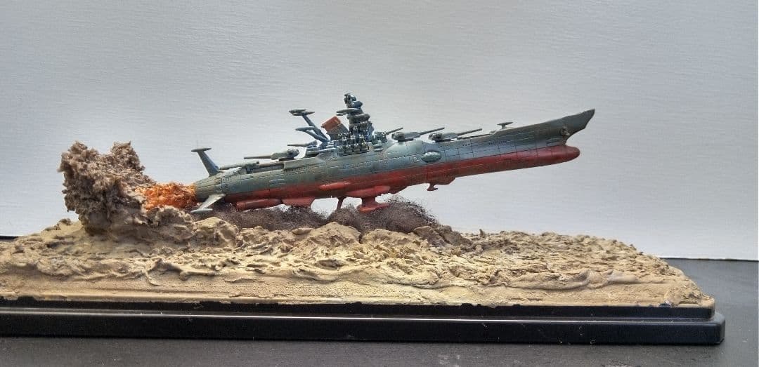 バンダイ.メカコレ.宇宙戦艦ヤマト2199ジオラマ完成品
