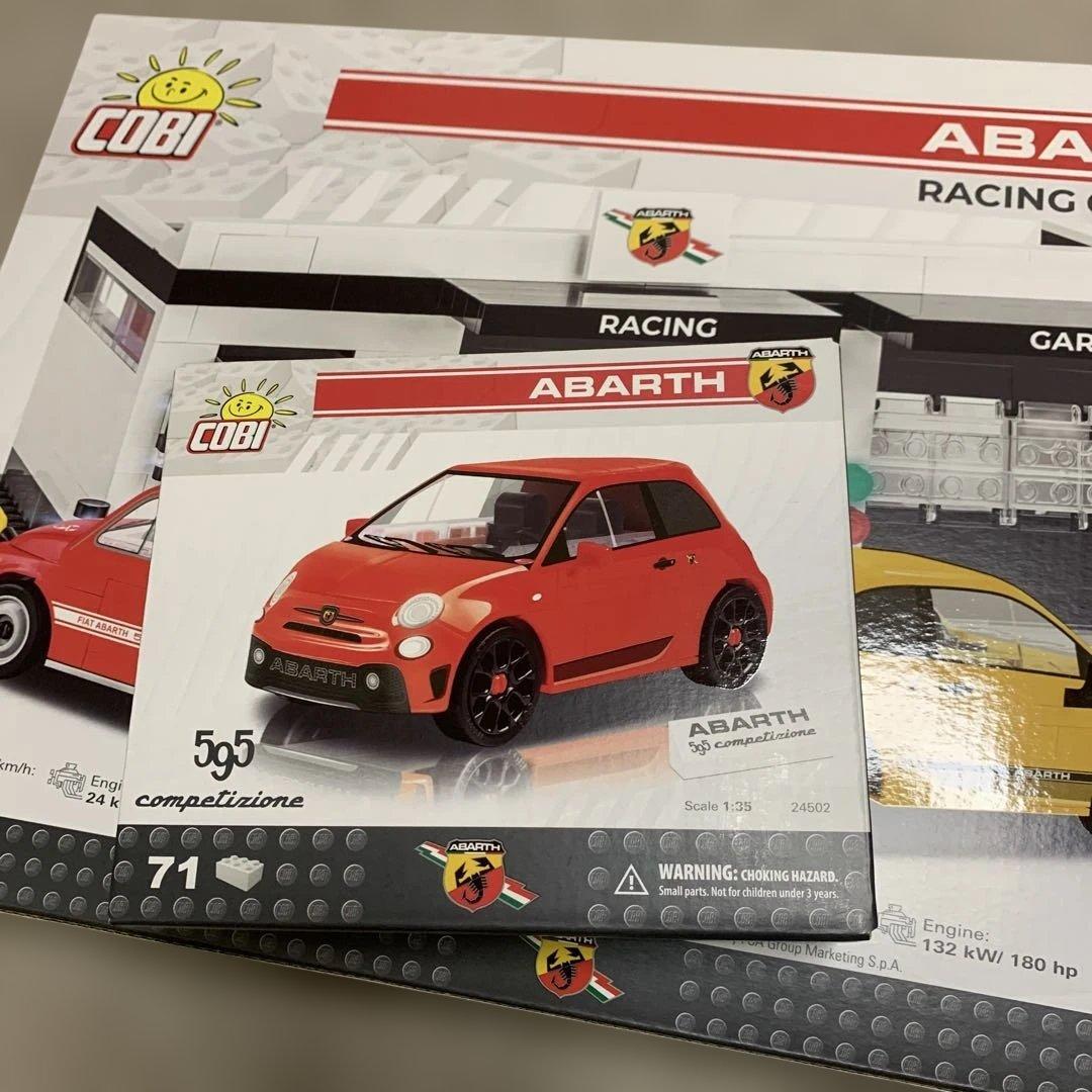 COBI製 アバルト レーシングガレージ 1/35スケール 子供用玩具 未開封