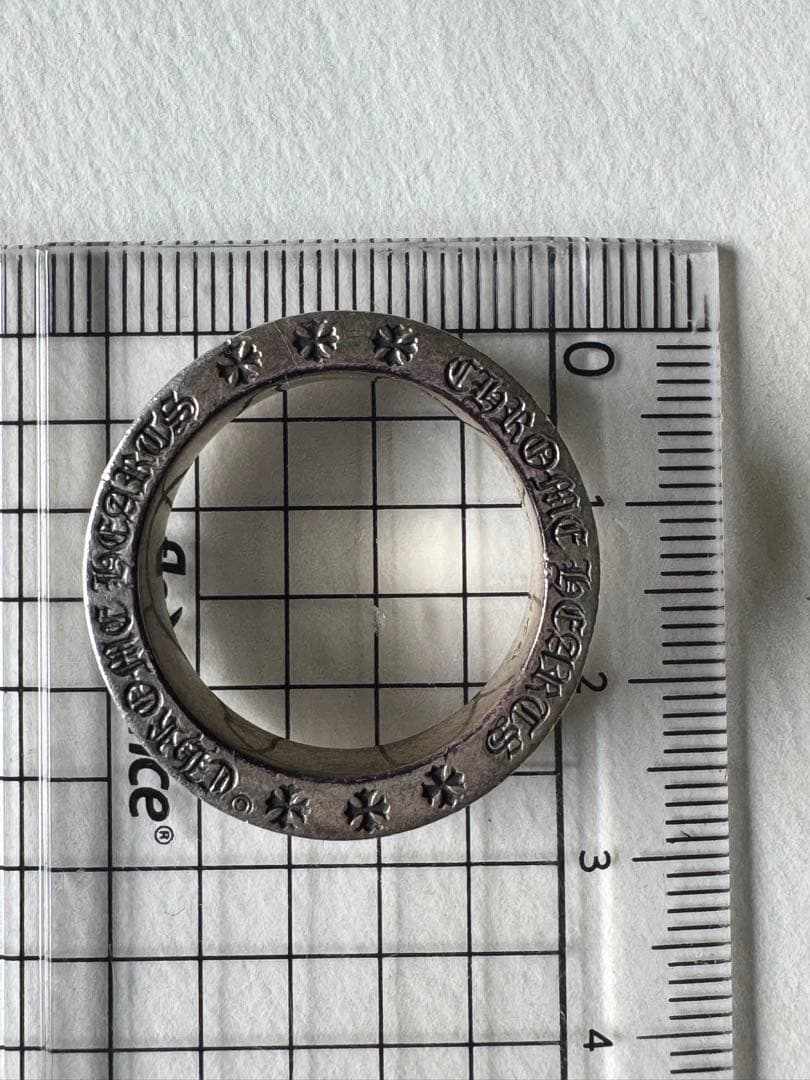 美品 クロムハーツ ミニシーエイチプラス リング MINI CH PLUS