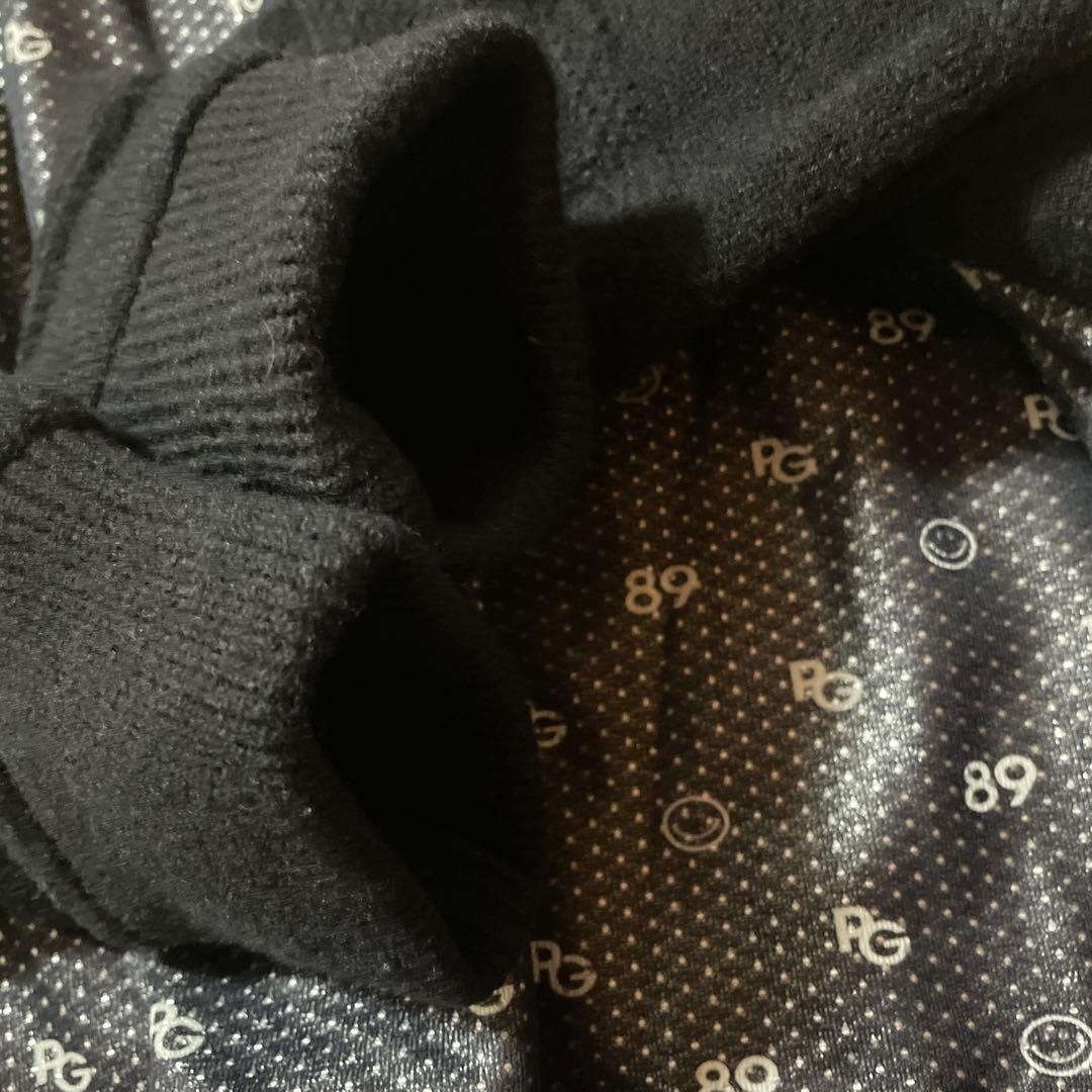 美品パーリーゲイツニットブルゾン裏地つき