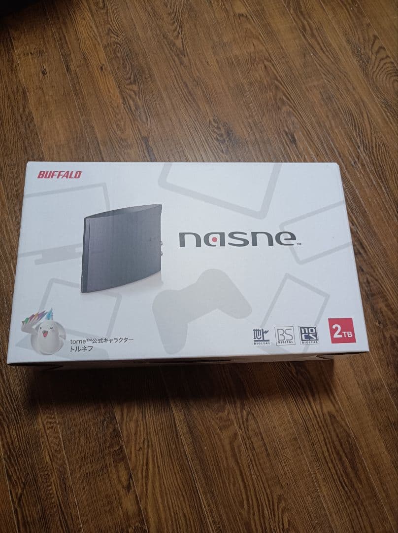 バッファローnasne 2TB