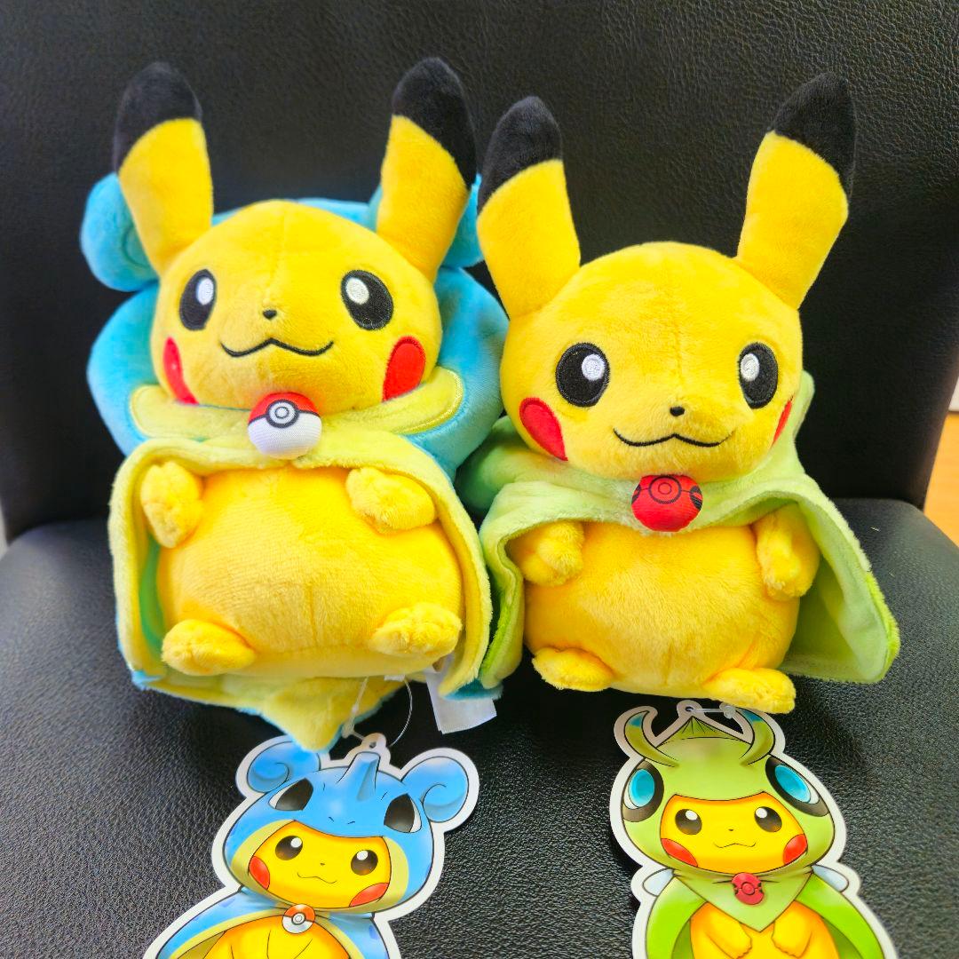 シンガポール限定 貴重 ぬいぐるみ ポンチョピカチュウ ラプラス