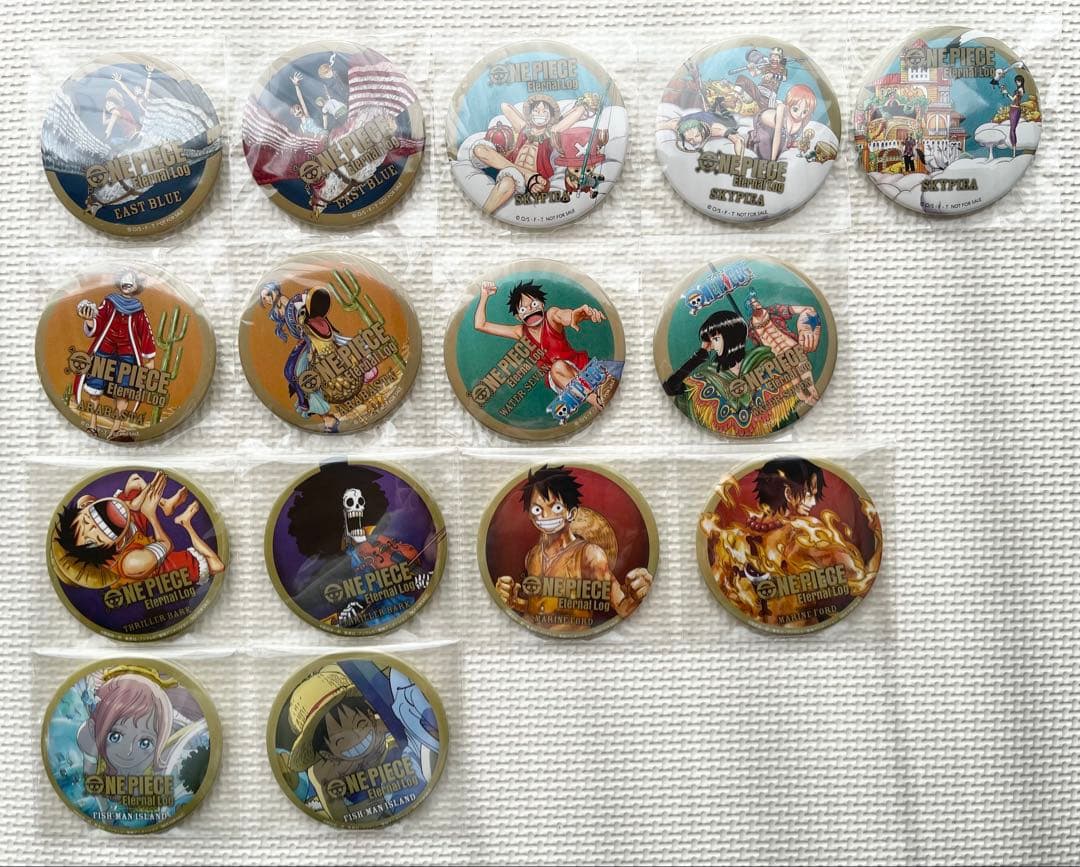 ワンピース エターナルログ 楽天ブックス購入特典 缶バッジ 新品フル