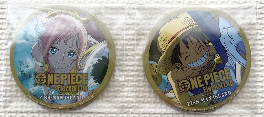ワンピース エターナルログ 楽天ブックス購入特典 缶バッジ 新品フル