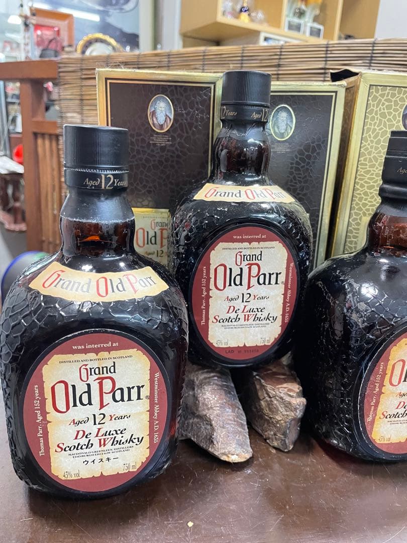 ヴィンテージオールドパースペリオール他12年5本古酒大値引きします
