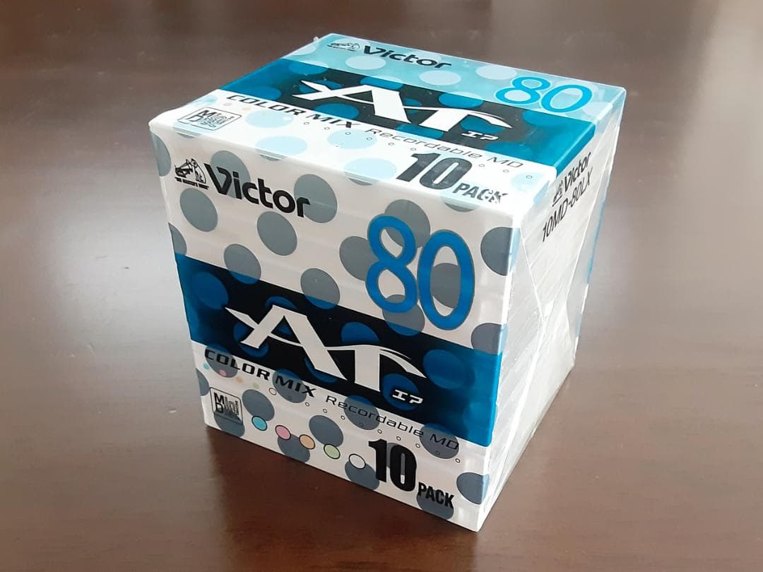 新品未開封】ビクター MDディスク Ar (エア) 80分10枚パック - メルカリ