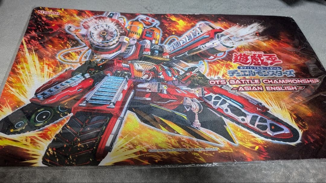 超希少・未開封】遊戯王 公式 R-ACE タービュランス プレイマット 台湾