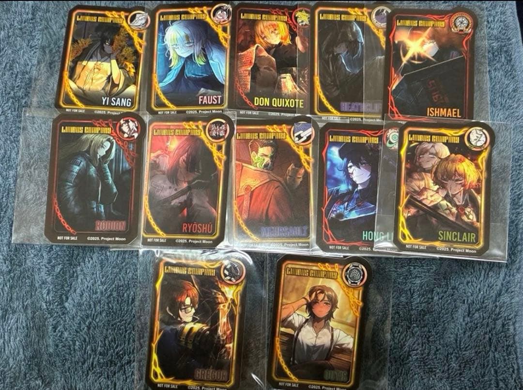 リンバスカンパニー アニメイト 特典 人格編成風シール a 全12種