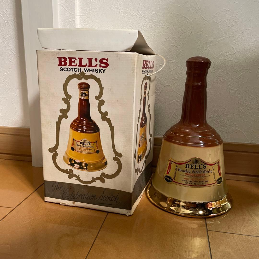 未開封】ベルズスコッチウイスキーデカンタウェイド磁器