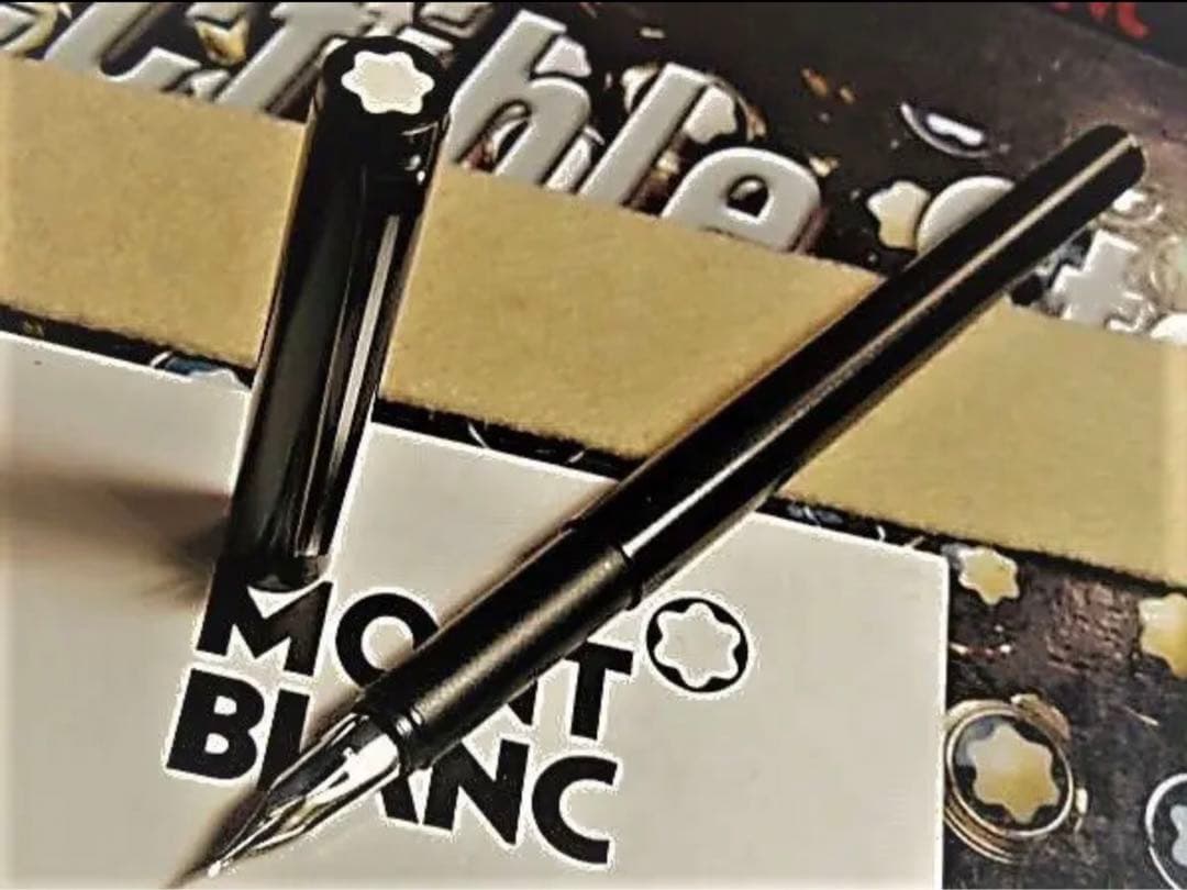 モンブラン社史上最初で最後の☆ブラック・ロードナイト鉱加工No1124