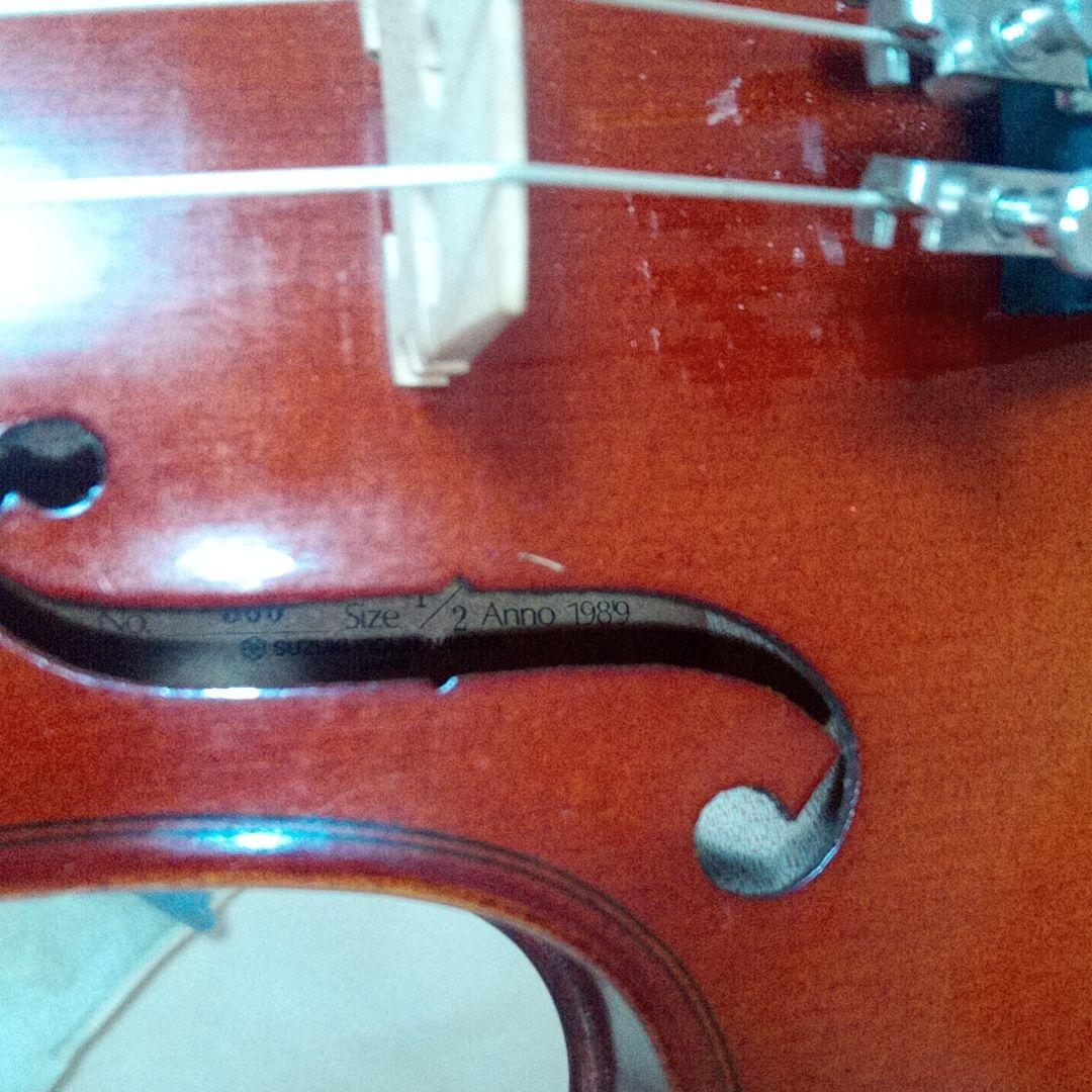 つまみ細工ouka　　バイオリン 1/2 No.300 anno1989