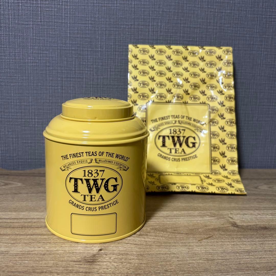 TWG 紅茶 イエロー 缶 - メルカリ