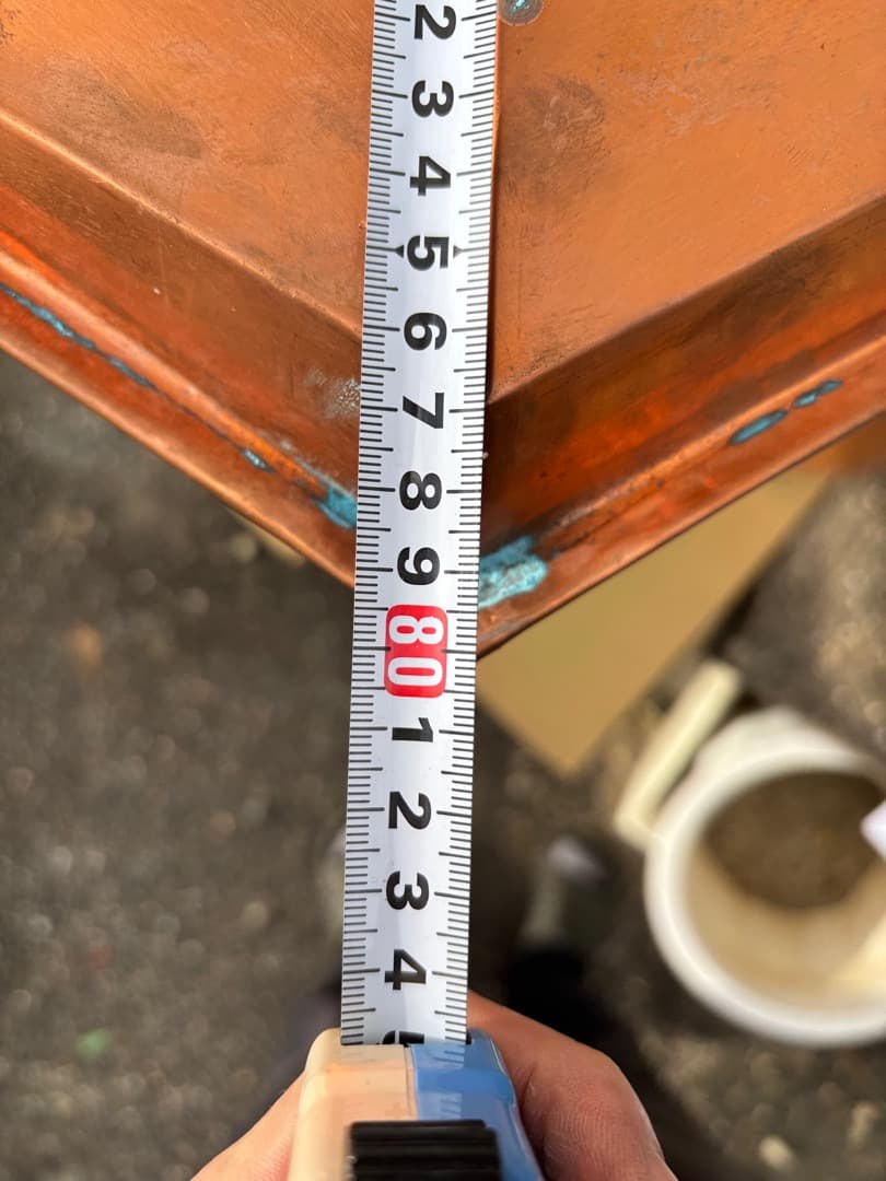 値下げします。 金灯籠　銅製　オリジナル製作品