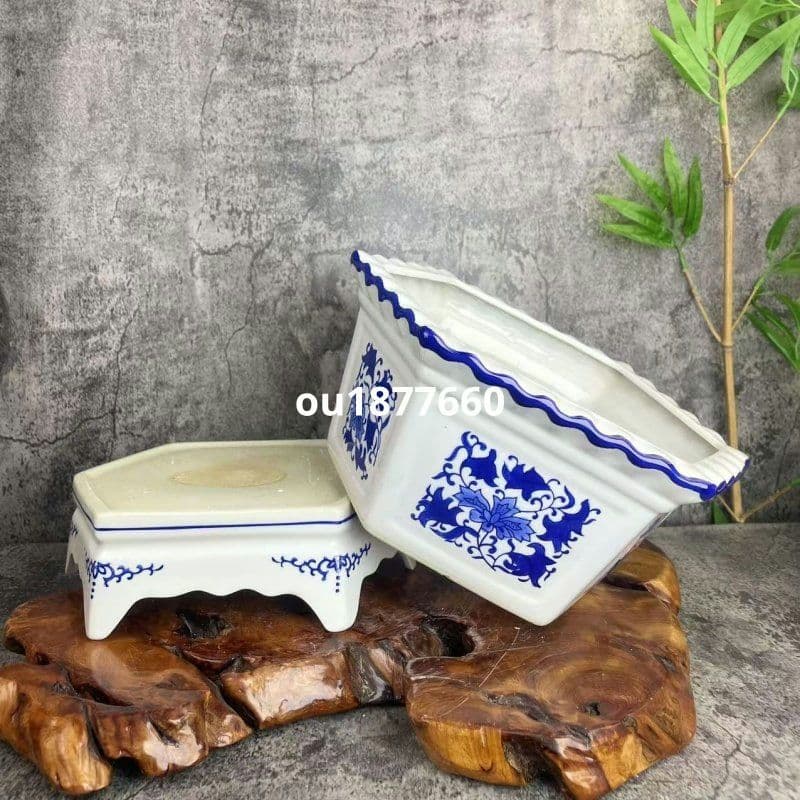 盆栽鉢 青磁鉢 山野草鉢 多肉植物 植木鉢 小品大品盆栽鉢 陶器