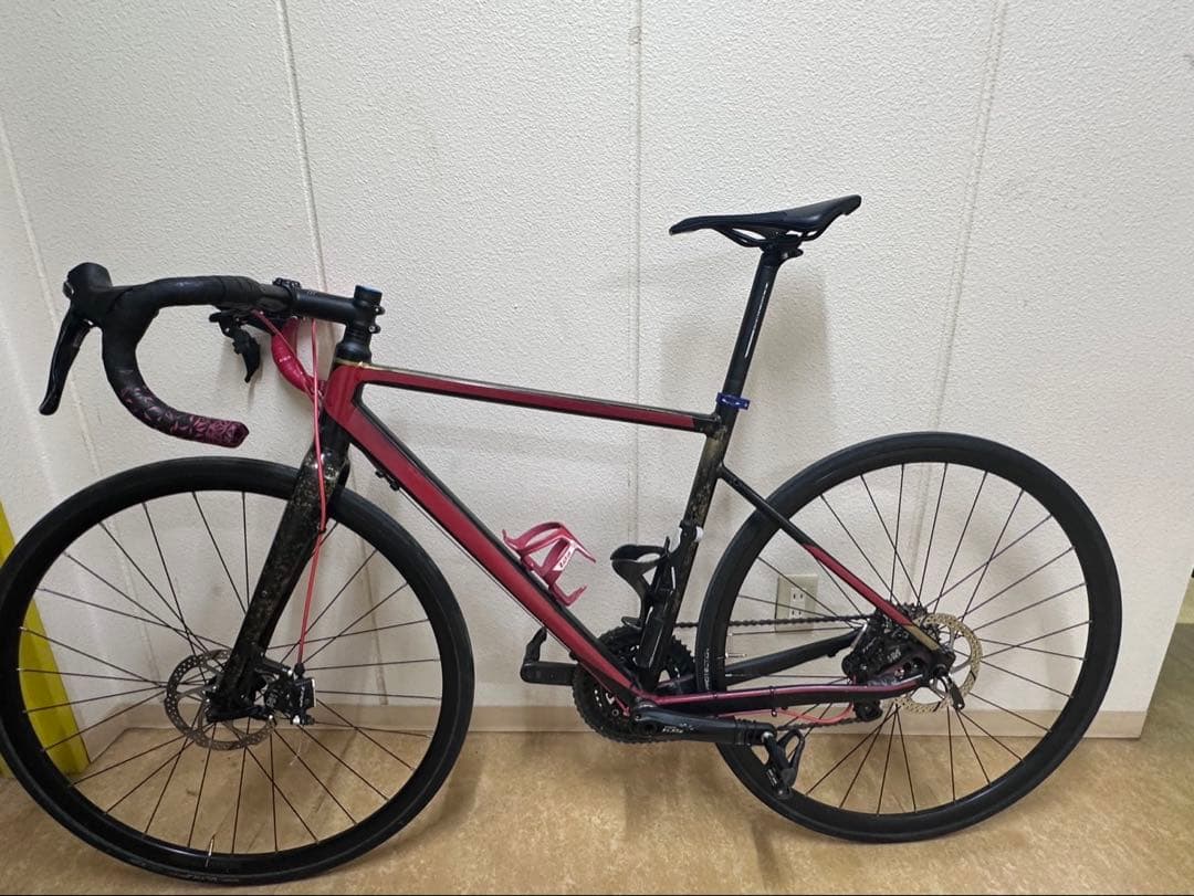 最終価格 カーボンフォーク、ディスクブレーキロードバイク