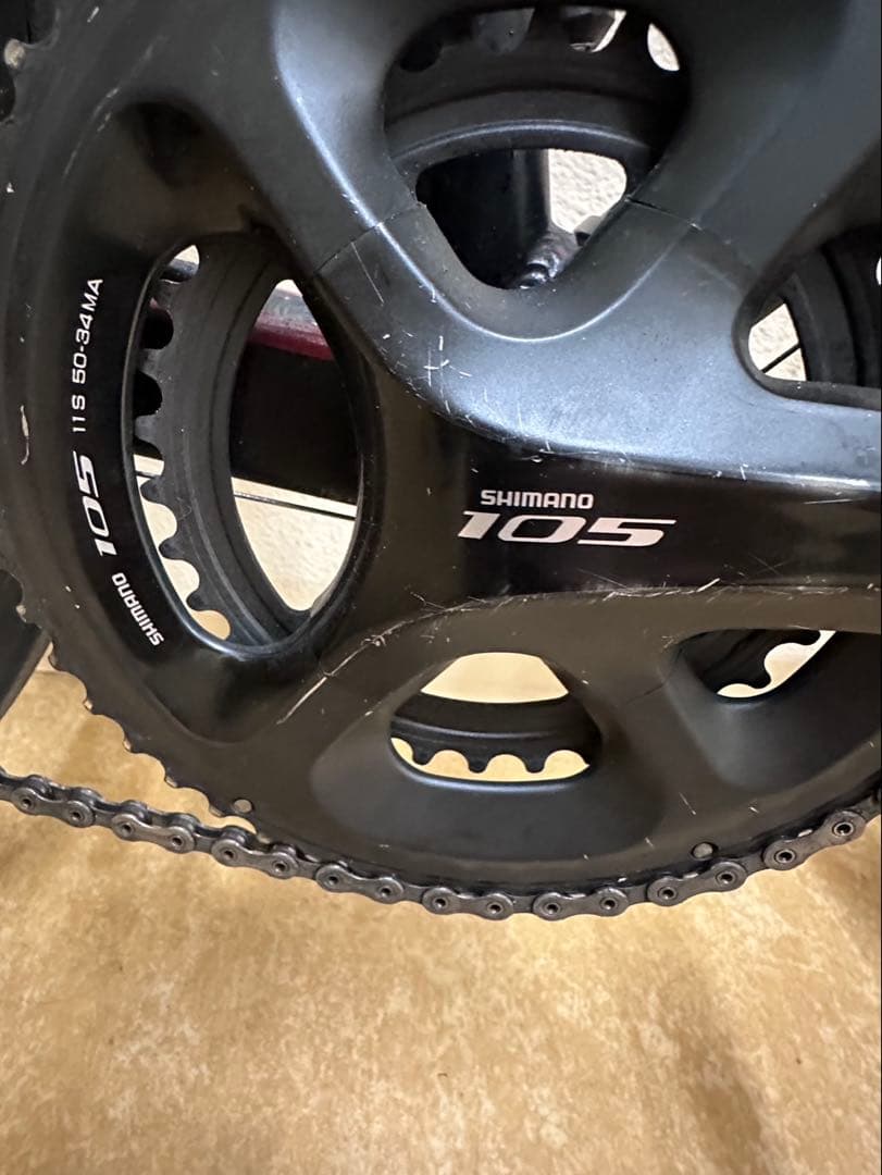 最終価格 カーボンフォーク、ディスクブレーキロードバイク