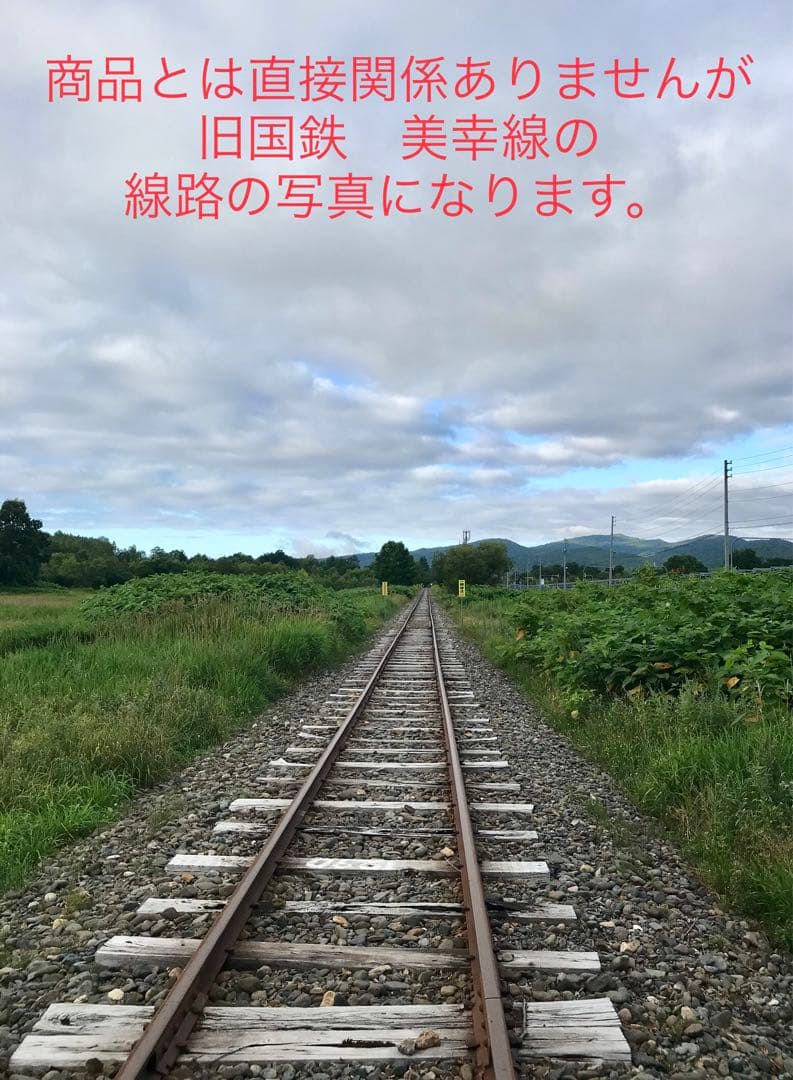 旧国鉄 美幸線（北海道） レール オブジェ 美深 - メルカリ