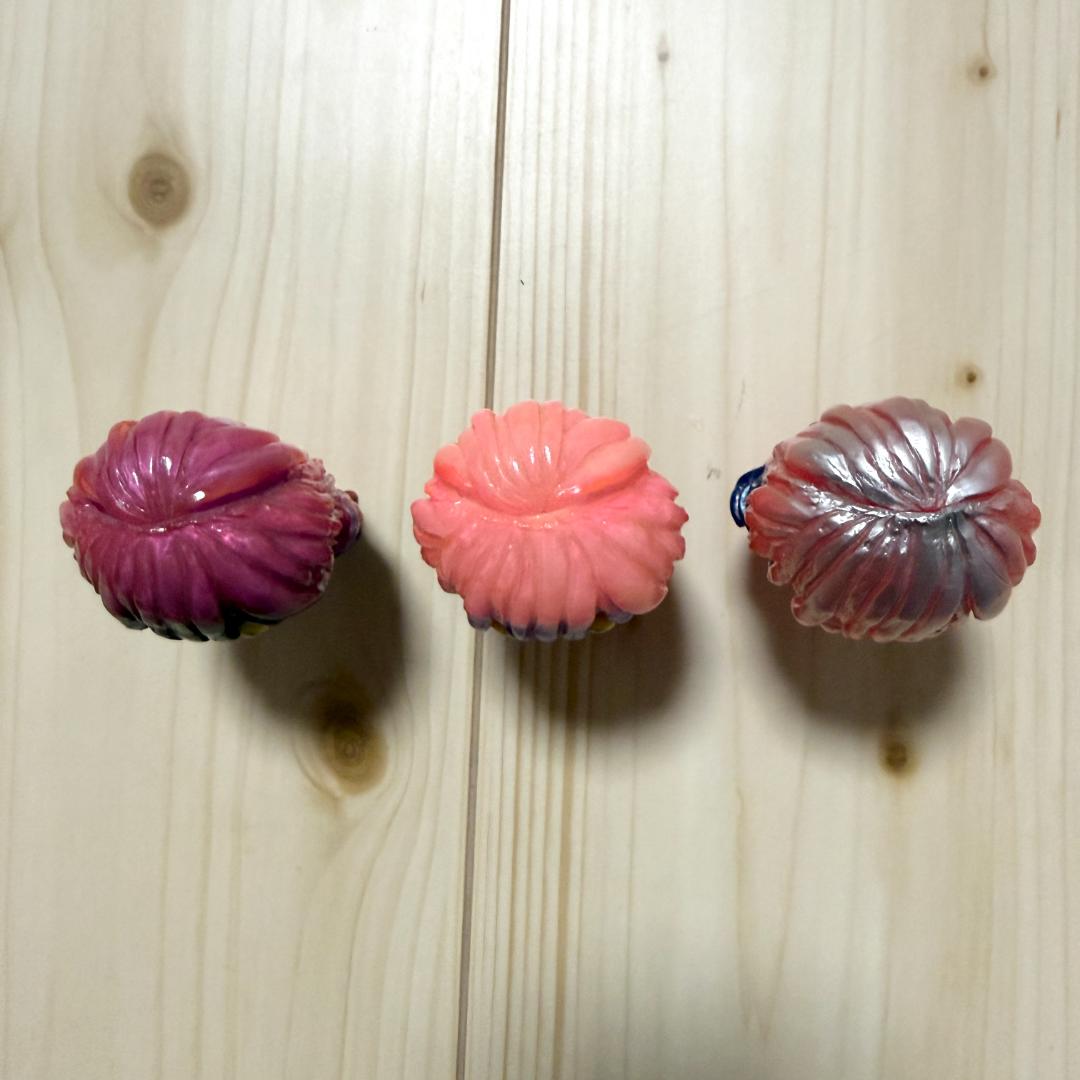 希少】花岩獣ボルゴゴン ピンク系3種セット MONSTOCK モンストック