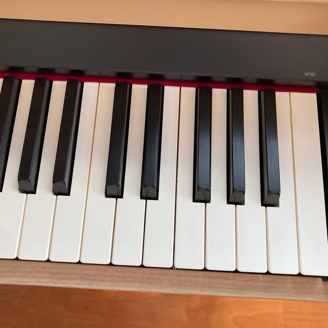 直接引取可】ローランド 21年製 HP702 電子ピアノ マット付きの通販は