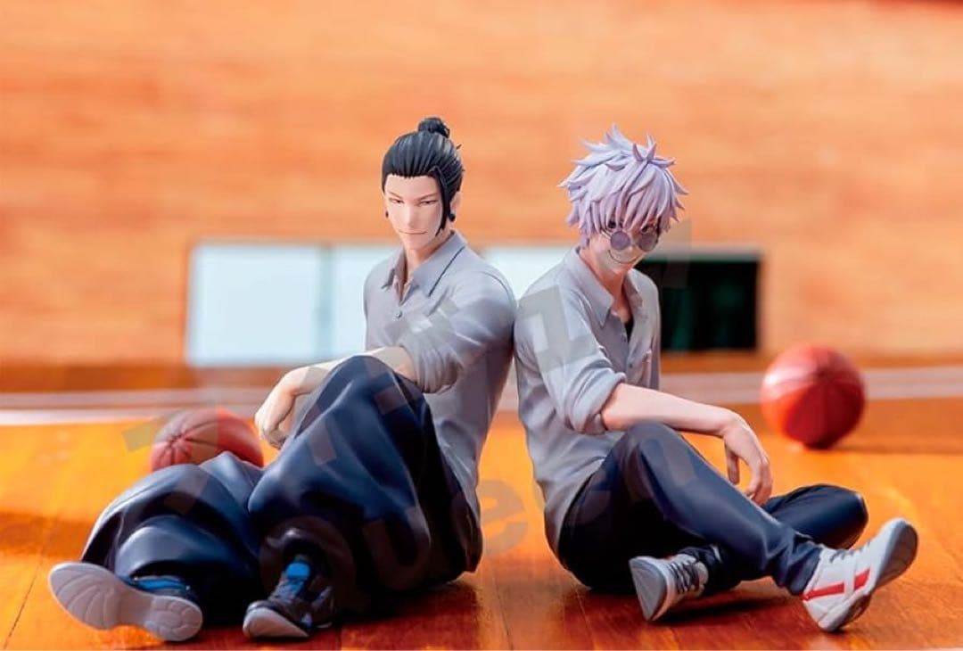 匿名配送】五条悟 夏油傑フィギュア 呪術廻戦Yumemirizeバスケ JJK