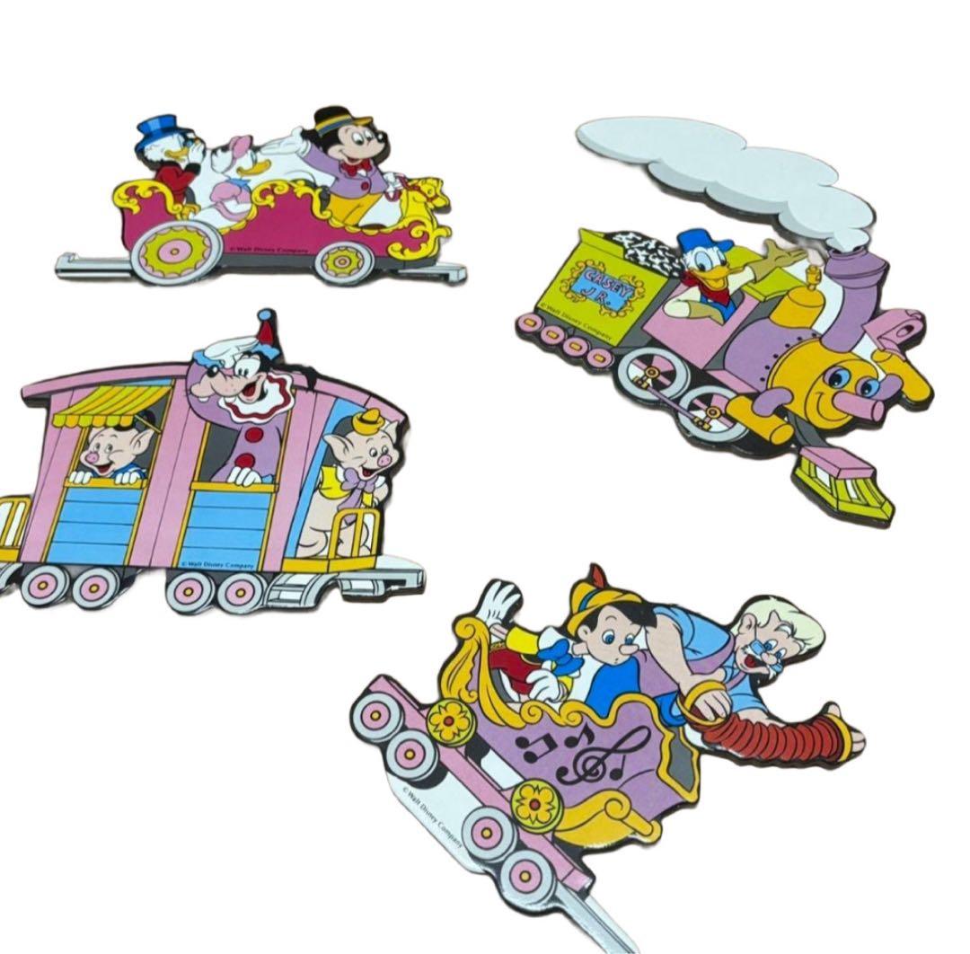 【レア】オールドディズニー 希少 壁掛け 列車 7点セット