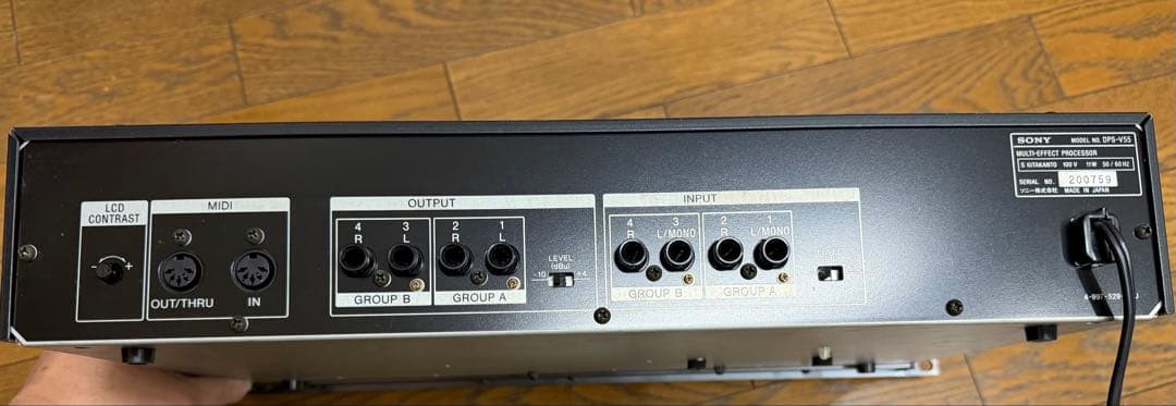 SONY DPS V55 マルチエフェクター 希少品