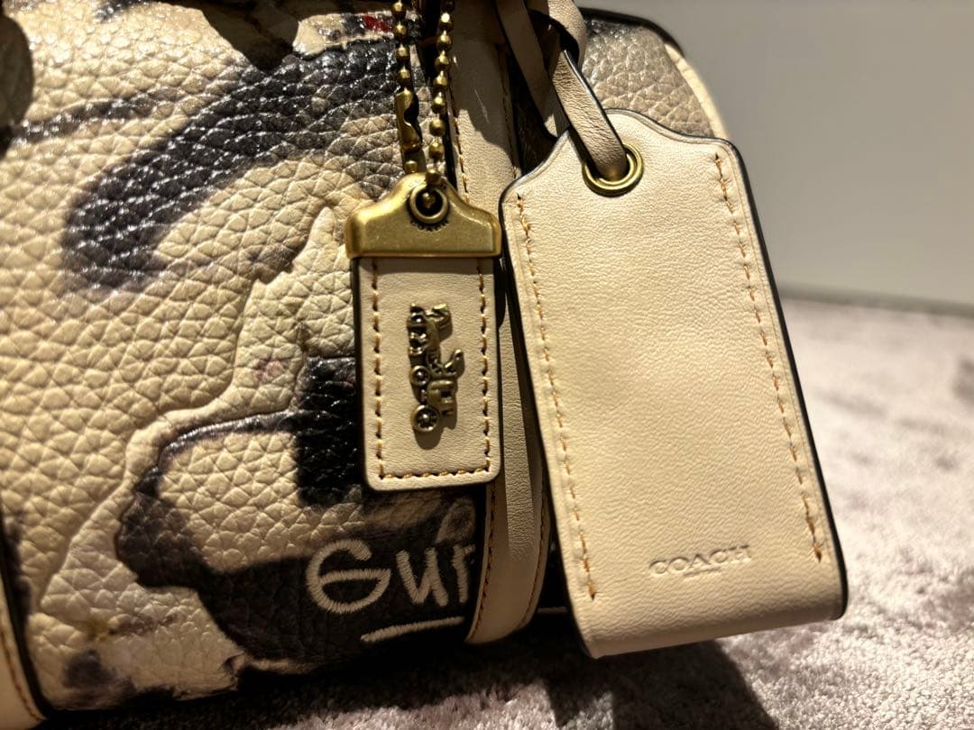 【超美品】COACH ×MINT+SERF ルビーサッチェル 18