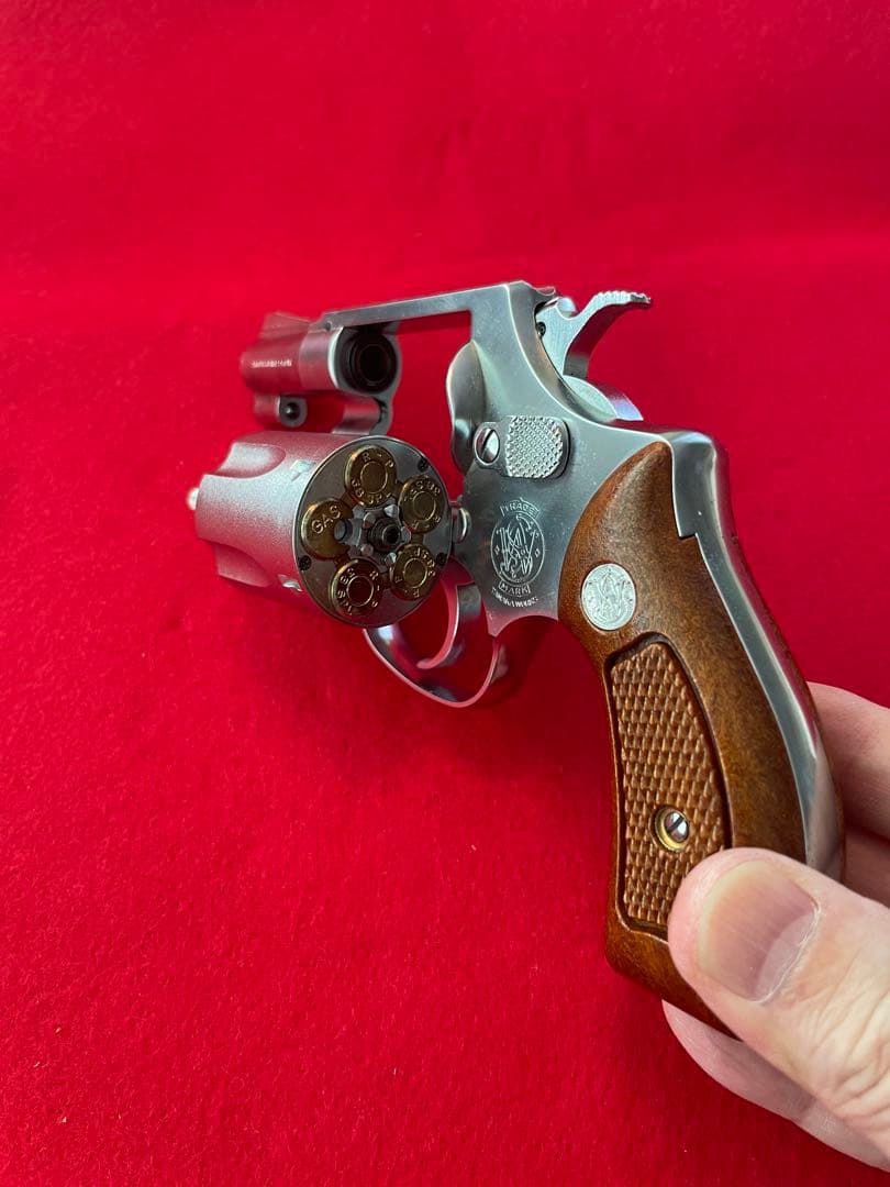 S&W M60 .38spl チーフズ・スペシャル6mmBB弾ガスガン【廃盤品】の通販