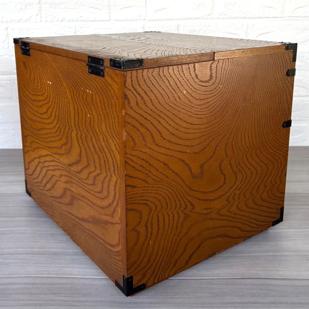 小箪笥 芳次作 和家具 レトロ アンティーク 木製小物入れ収納箱 裁縫箱