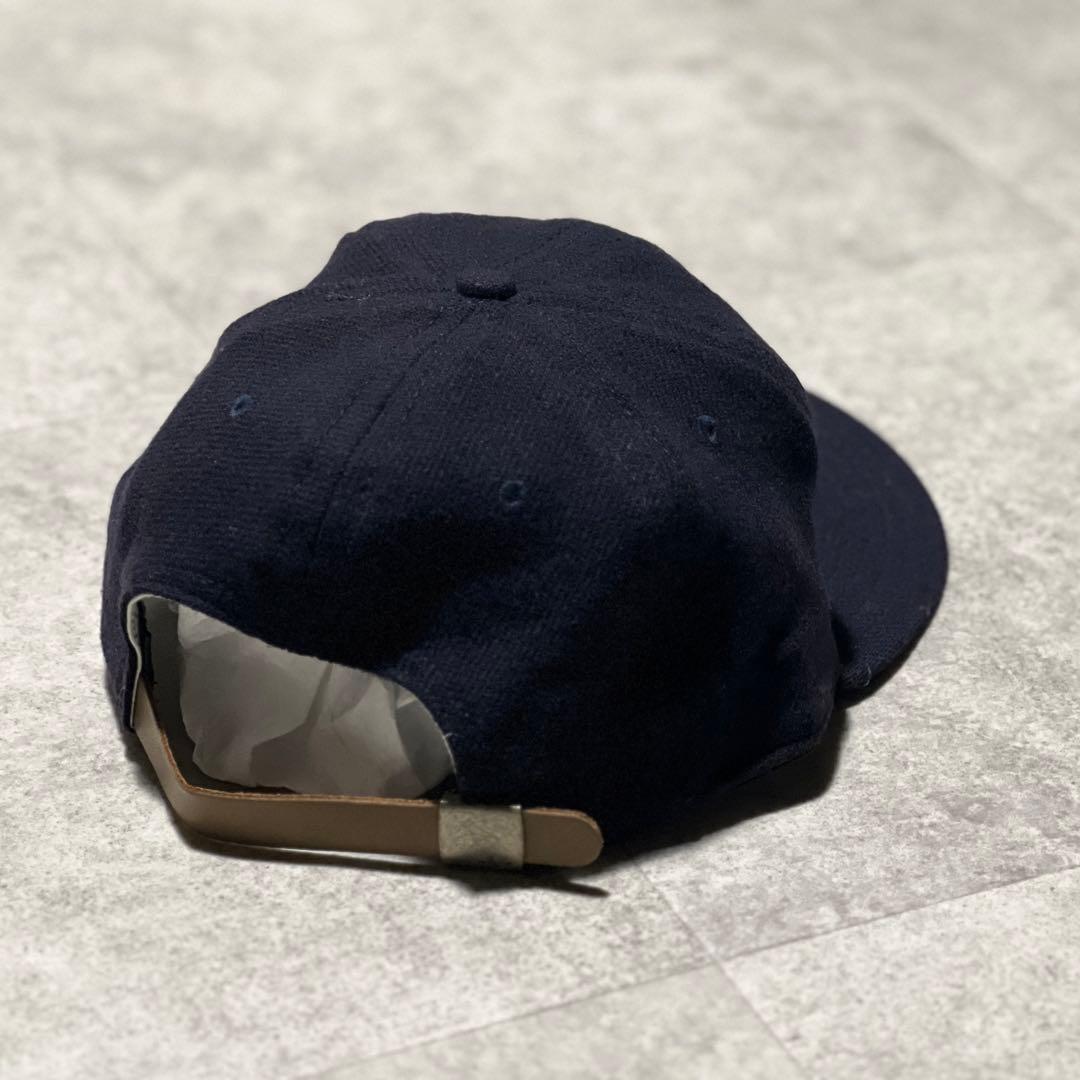 廃盤品エベッツフィールド×ネクサス7キャップ帽子レザーベルトN7ロゴ